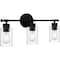 Quoizel Caputo Bath 3 Lights Matte Black CAP8623MBK - alternate 3